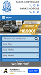 Mobile Screenshot of parksmotors.com